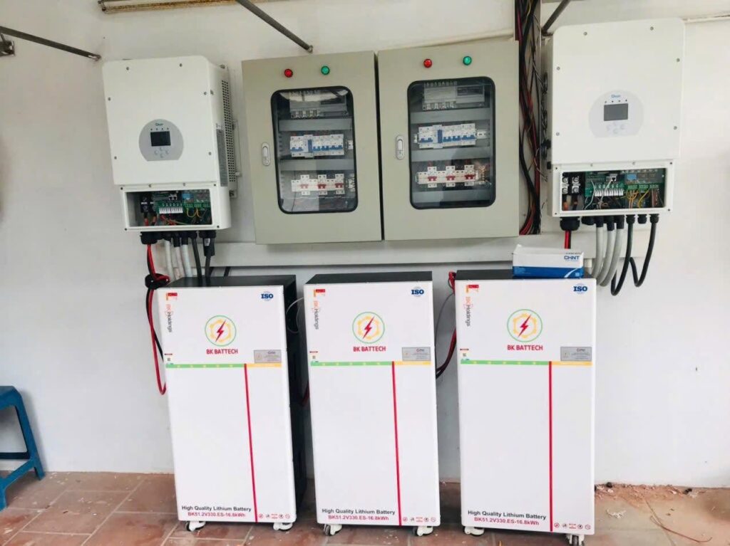Đại Lý Pin Lưu Trữ BK BATTECH Tại Hải Phòng