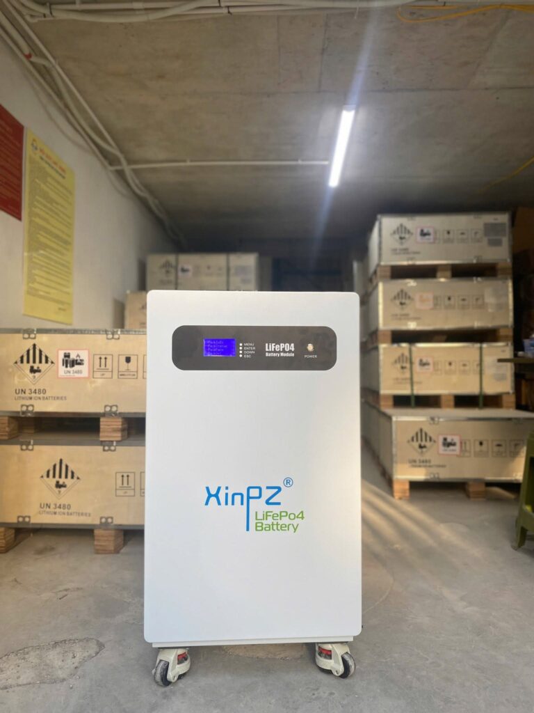 Pin Lưu Trữ Năng Lượng Mặt Trời Xinpz Hải Phòng 