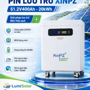 Pin lưu trữ Xinpz 51.2V400Ah 20Kwh