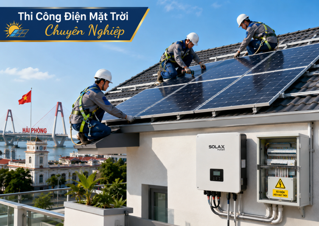 LumiSolar – Đơn vị thi công điện mặt trời tại Hải Phòng